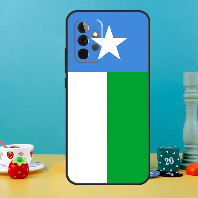Puntland State Somali Flag Case For Samsung Galaxy A35 A26 A16 A05 A55 A15 A32 A12 A22 A52 A54 A34 A14 A56 A36 A13 A53
