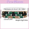 Vintage Pfauen Handgefertigte Perlenarmbänder für Männer Frauen Geschenk Reise Souvenir