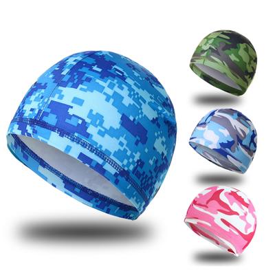 Helmet Liner Hat Quick-drying Sports Cap Breathable Fabric Sweat Wicking High Elastic Sports Beanie Cooling Cap