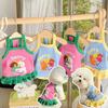 Suspender Dog Dress for Shih Tzu Female Cute Couple Cat Clothes Puppy T-Shirt Pet Summer Clothing
