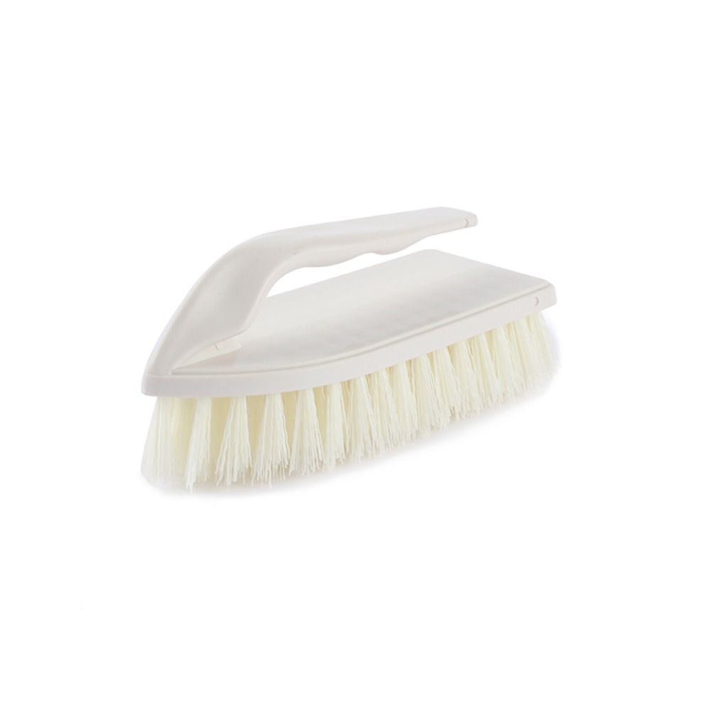 Stiff Bristle Cleaning Brush Plastic Handle Stiff Bristle Brush Scrubber Brush  Kitchen Cleaning