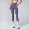 Pantaloni Yoga da Donna a Vita Alta | Leggings Sportivi Aderenti per Yoga/Corsa | Monocolore 4 Stagioni
