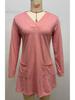 Elegant Women's Solid Long Top - 2025 Autumn/Winter Collection