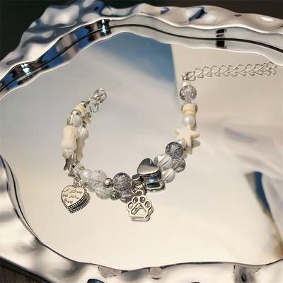 Fashion Acrylic Women's Bracelet Ethnic Style Buddha Bead Bracelet Women's Acrylic Bracelet Jewelry