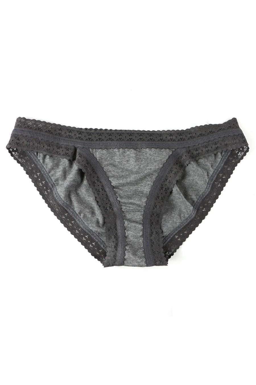 

Трусики слип Hanky Panky (91688) 4(L) сірий