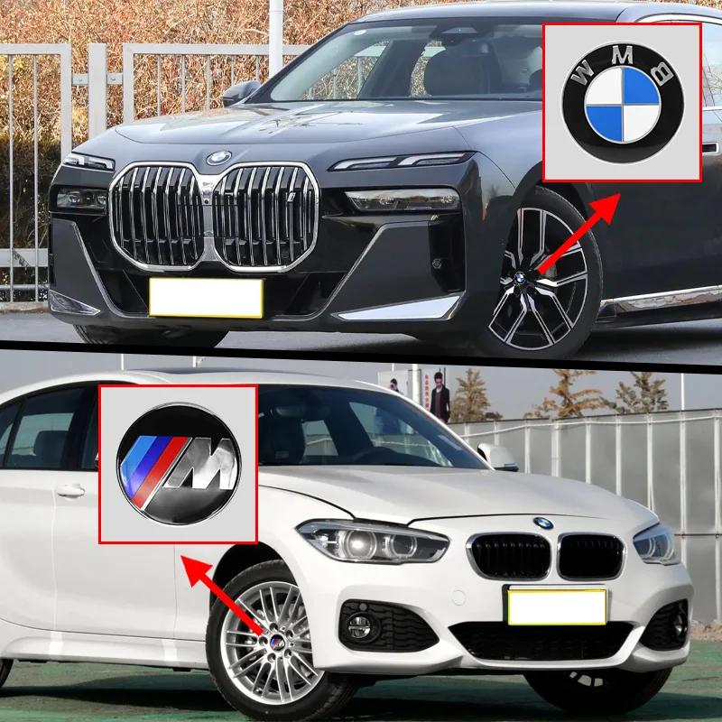 4 Pezzi Tappi Centrali Ruota Auto BMW 68mm 56mm Coprimozzo per Performance E46 E90 E30 F10 F30 X5 X3 E39 F25 E60 E91 E87 M Accessori Auto