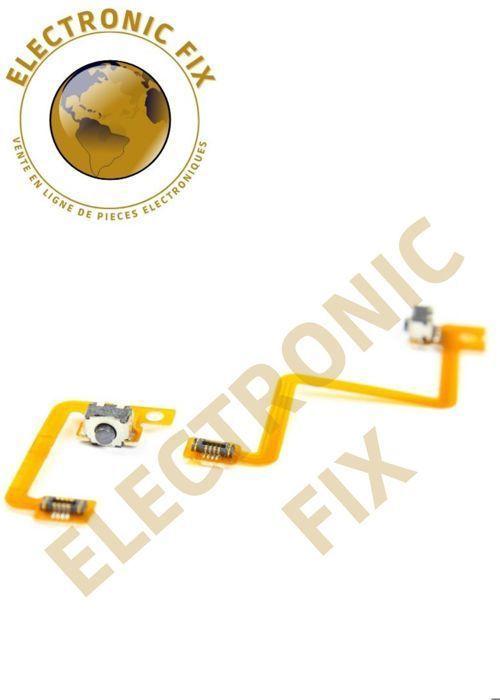 ELECTRONICFIX Set of Trigger Button Contactor Tablecloth L &; Flexible Cable Compatible with Nintendo 3DS