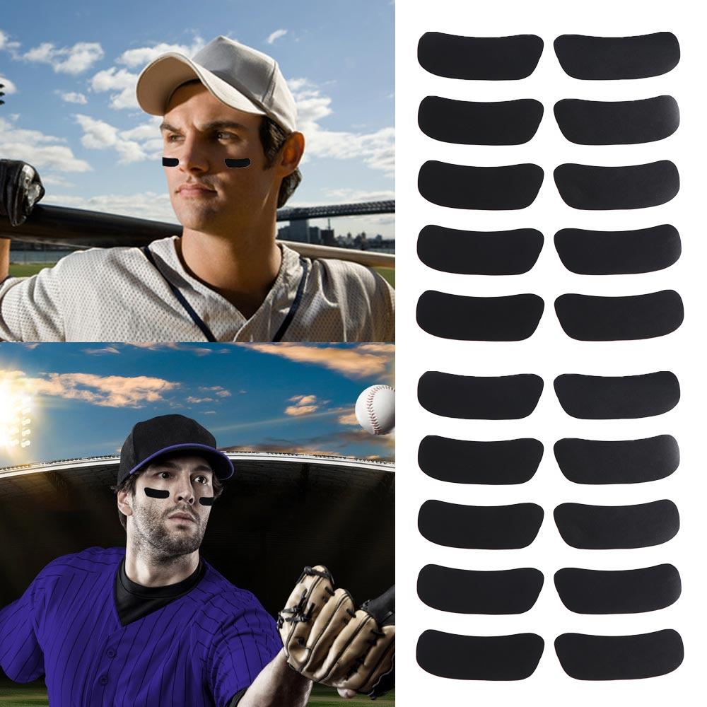 

Under Eye Eye Strips Sports Face Eyeblack Sticker Adults Kids Baseball Eye Stickers Fans Decals 10 Sheets