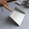 Ergonomic AntiSlip Grip Stainless Steel Dustpan Easy Dump Design Desktop Dustpan for Efficient Household Cleaning