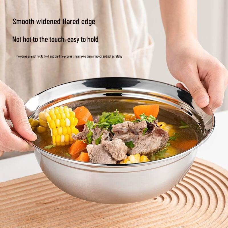 Zhishi 316L Stainless Steel Anti-Overflow Bowl