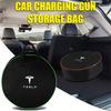 AAAIM1 EV Cables Bag Vehicle Charger Case Oxford Cloth Storage Bag Zipper Closure For Model 3 Y S X Roadster Cybertruck Juguete