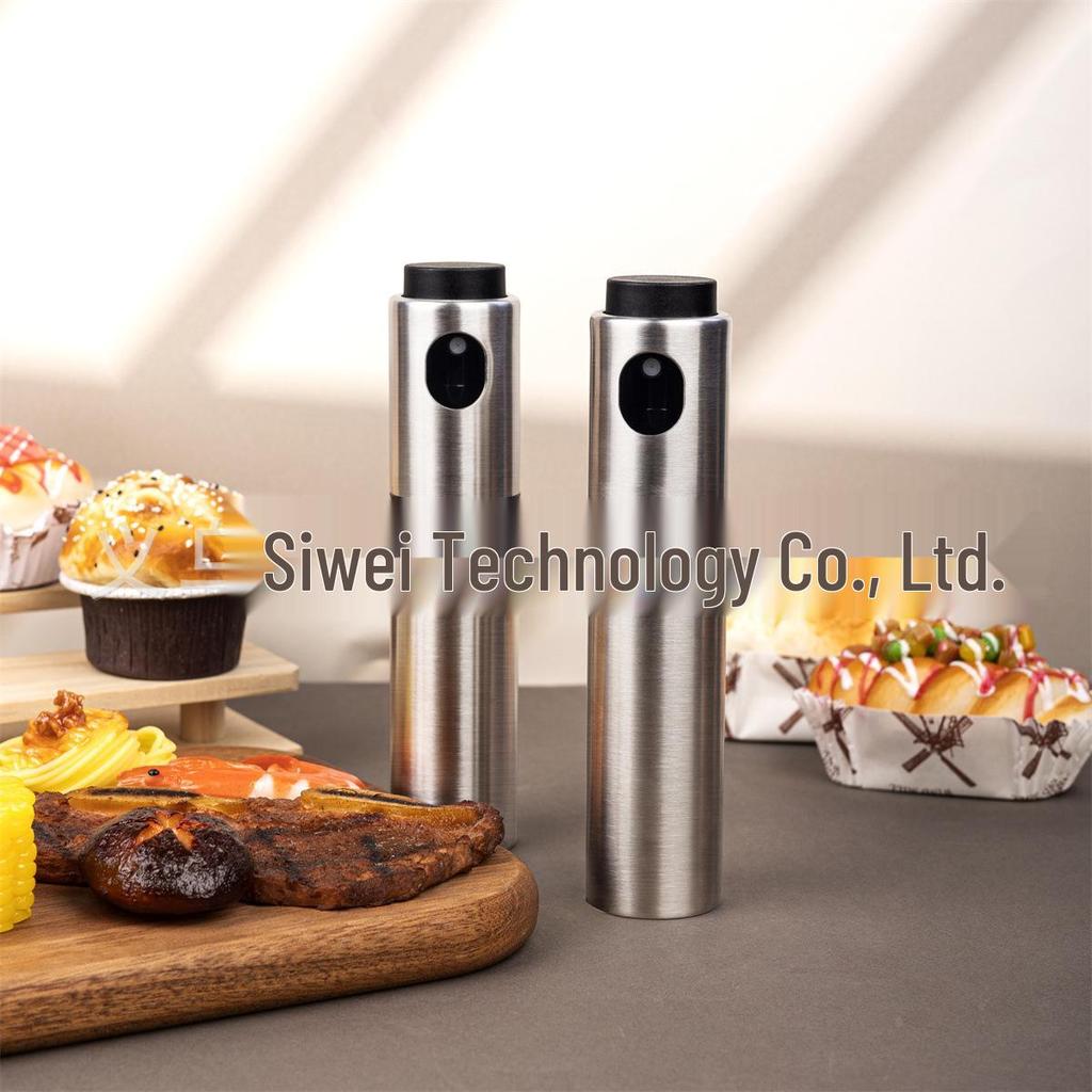 Portable Press-Top Seasoning Bottle for BBQ & Household Use