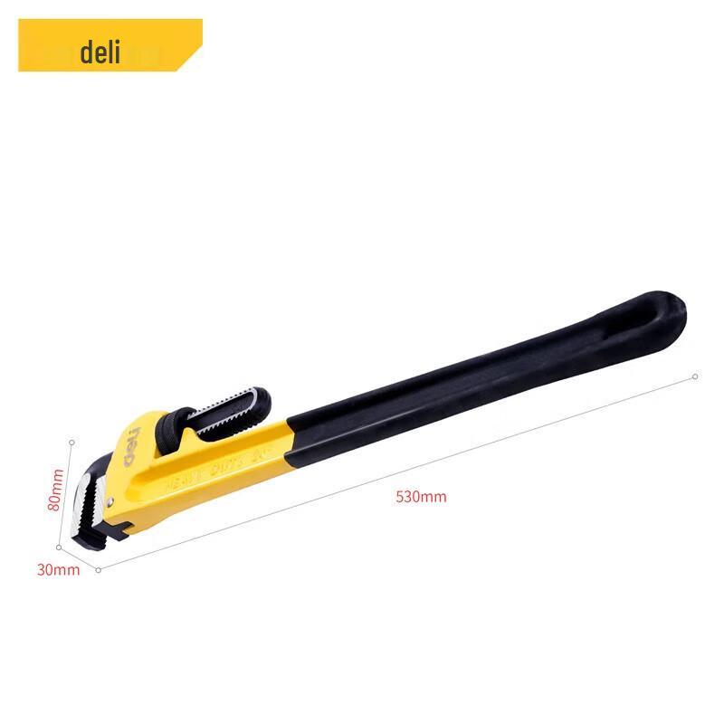 Deli Heavy-Duty Pipe Wrench