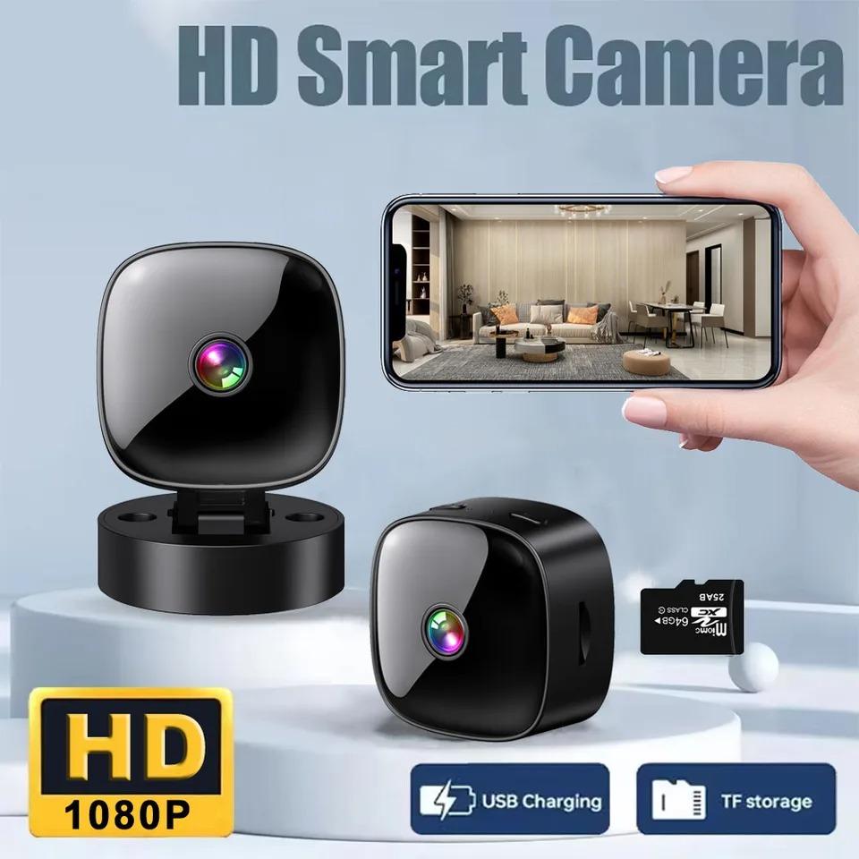 Mini Cameră WiFi HD 1080P Wifi Monitor Inteligent Camere de Supraveghere Monitorizare la Distanță Camere Video Rotativă la 360° Camere de Supraveghere Video pentru Securitate