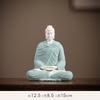 Statua di Buddha Buddha Sakyamuni Statuetta Buddha Tathagata Lampada Ceramica Cerchio Soggiorno Per Incenso Portico Decorazione Casa