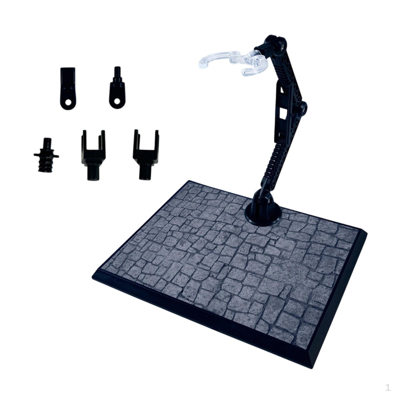 

Action Figure Display Stand for 1/144 Scale, Assembly Required, Stable Collectors' Items Style C