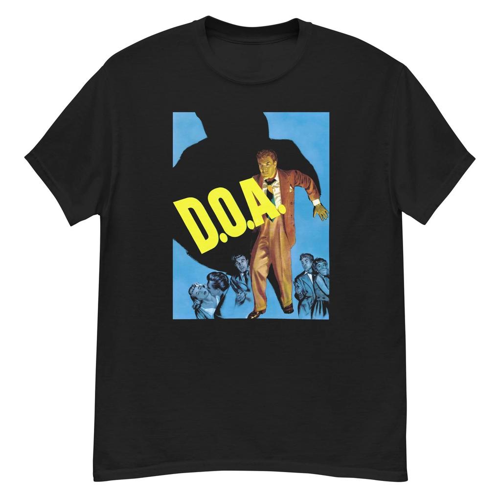 D.O.A. cult film noir fan art t-shirt