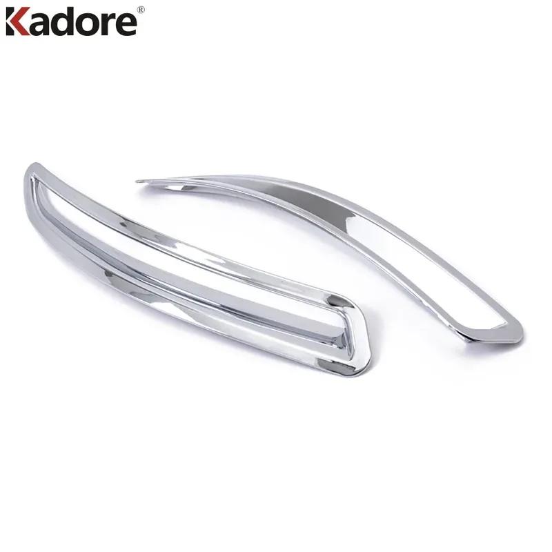 For Volkswagen VW Tiguan 2009-2013 2014 2015 Chrome Car Rear Fog Light Lamp Cover Trim Tail Foglight Bezel Trims Accessories