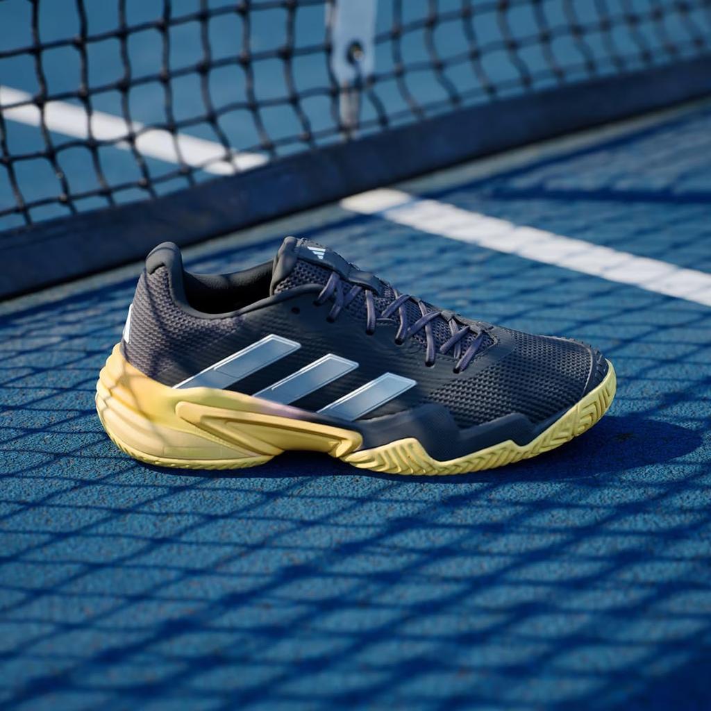 Tennisschuhe Barricade 13 Tennis LZR24 Aurora cm [Adidas] Schwarz/Zero Metallic/Spark (IF0467) 26.5