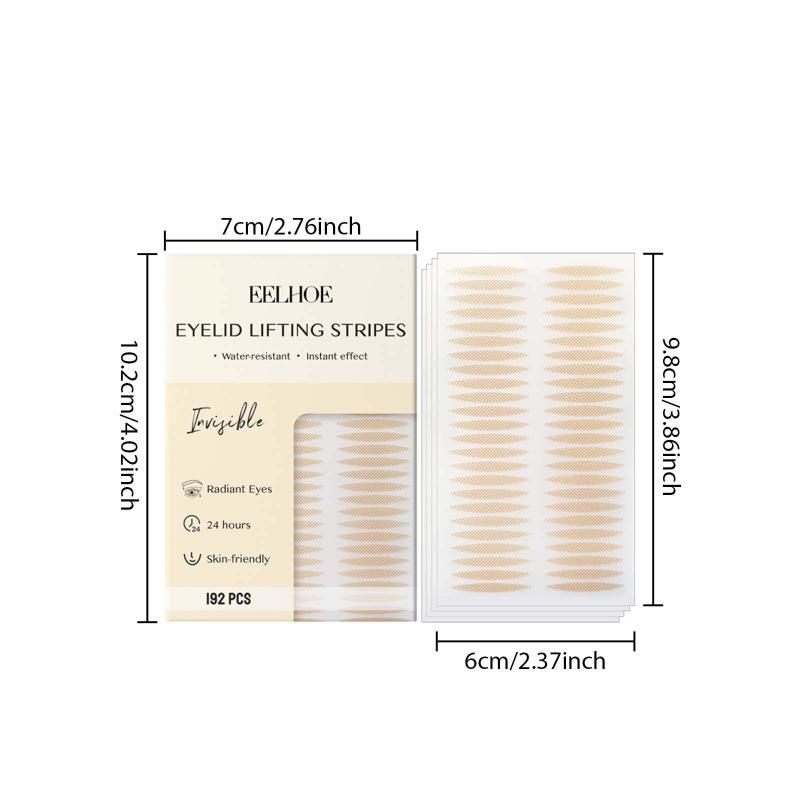 Invisible Double Eyelid Tape Natural Self Adhesive Lace Strips for Quick Eyelid Lift Suitable for All Occasions