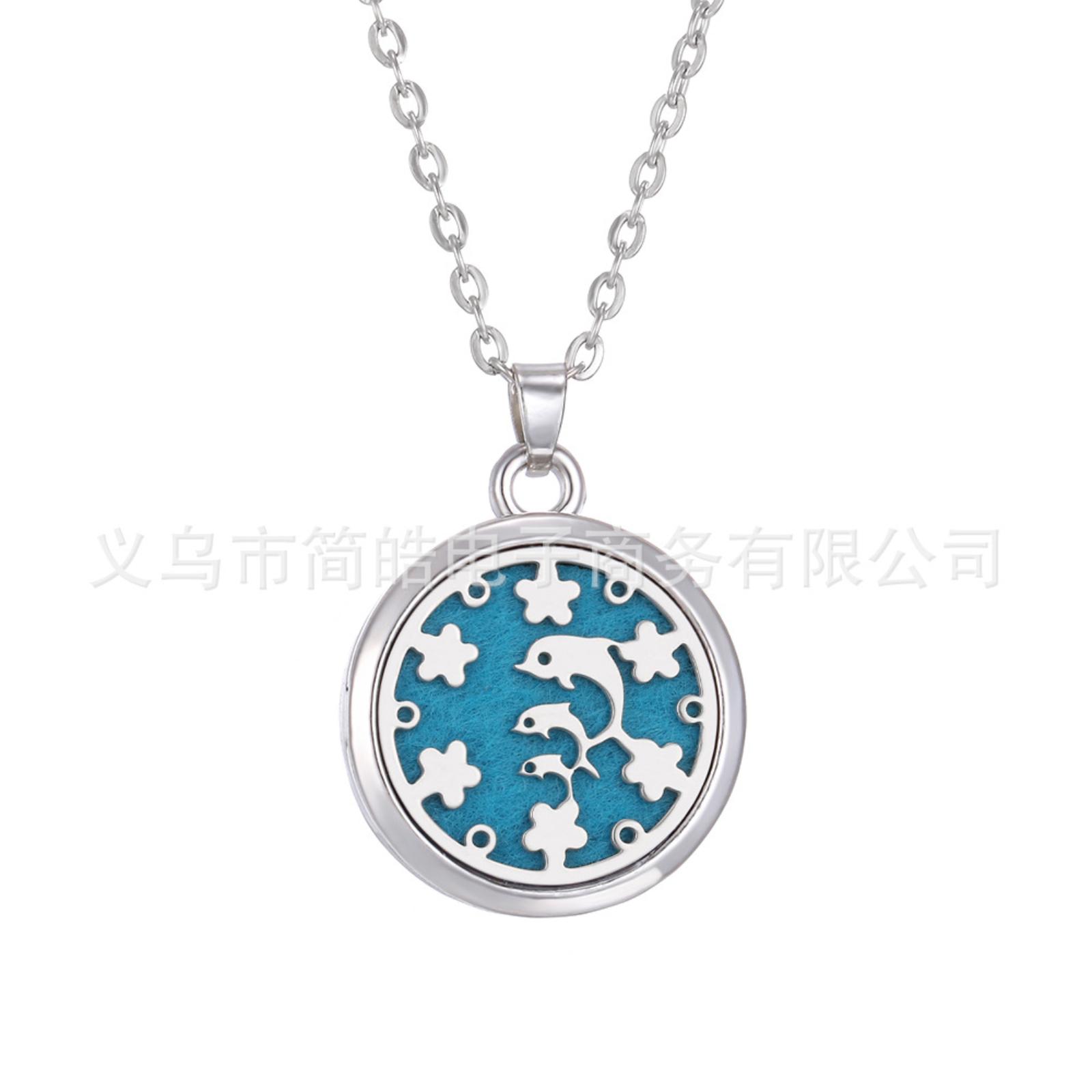 

Дерево Жизни Сплав Золото Ароматерапевтический Кулон Магнитный Стиль Парный Открывающийся Круглый Ажурный Футляр для Духов One Size синий