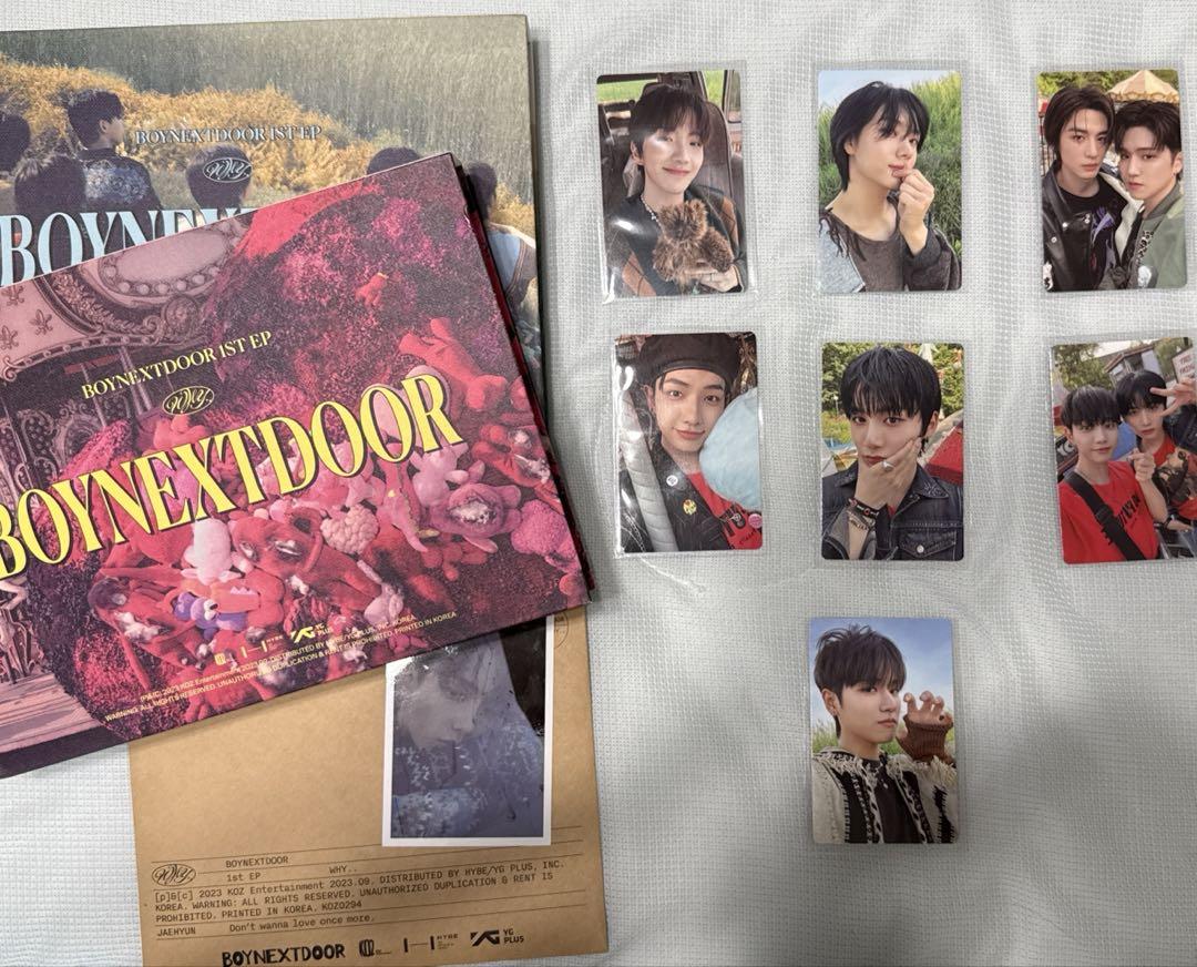 

[USED] BOYNEXTDOOR 1ST EP WHY BOYNEXTDOOR