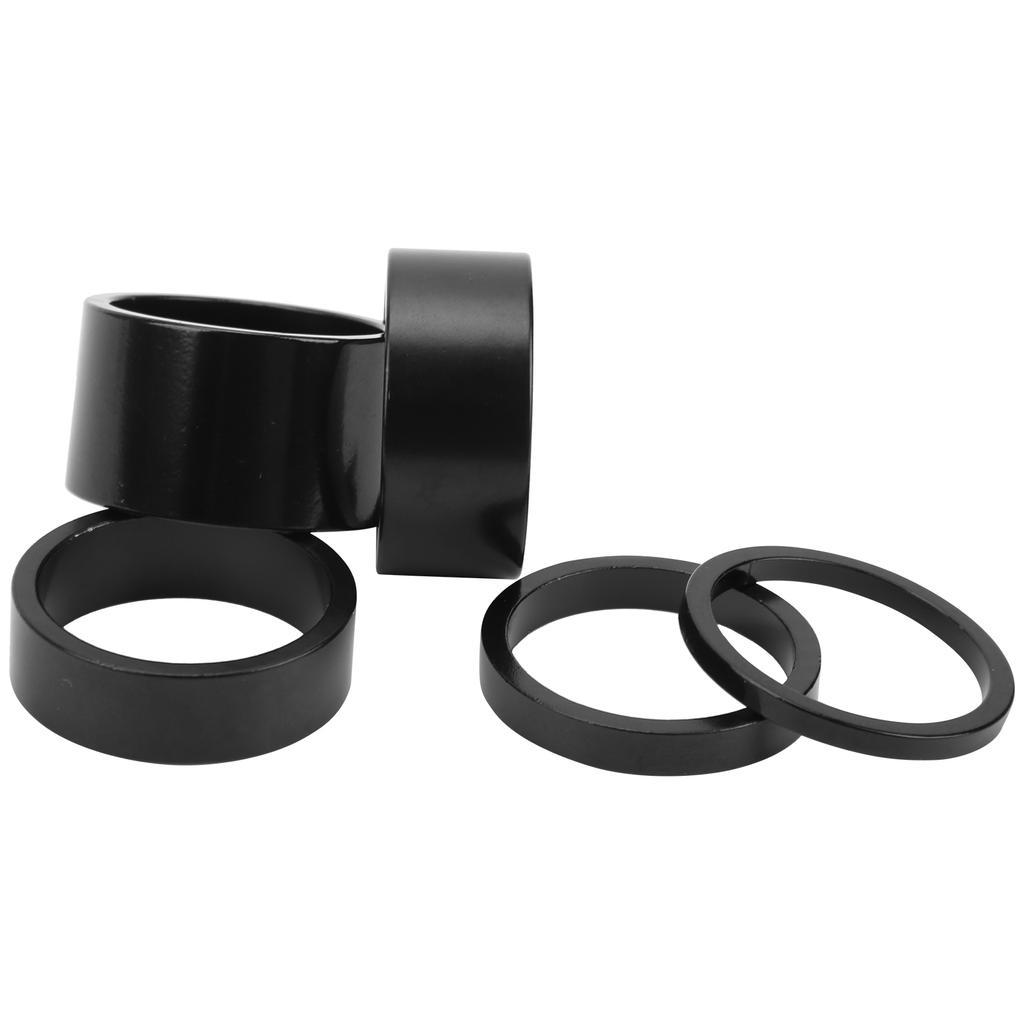 5Pcsset Bicycle Front Fork Washer Mountain Bike Aluminum Headset Spacer Fork Washer
