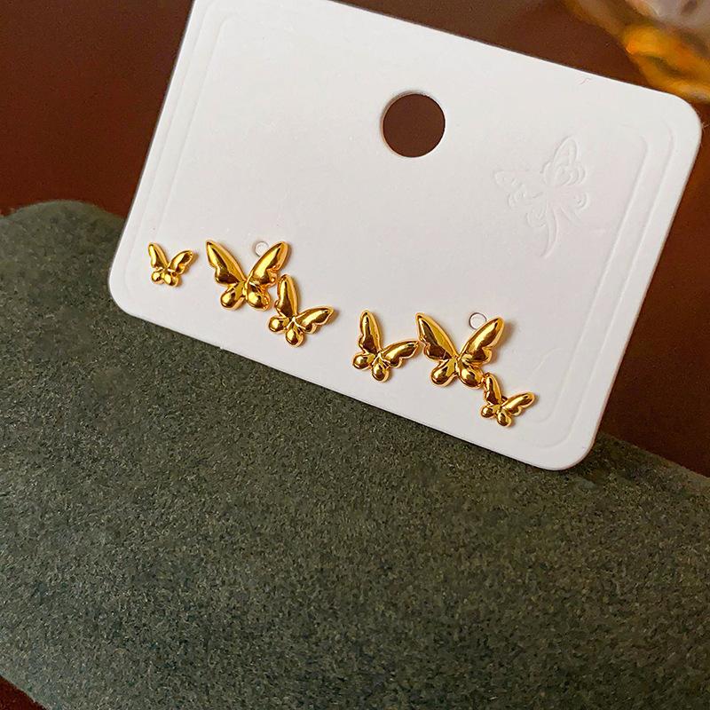 Metal Simple Versatile Earrings Personality Exaggerated Earrings Temperament Advanced Sense Earrings Fashion Earrings Women