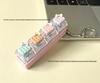 Cute Sticker DIY Button Squeeze Toy Keychain - Stress Relief Pendant