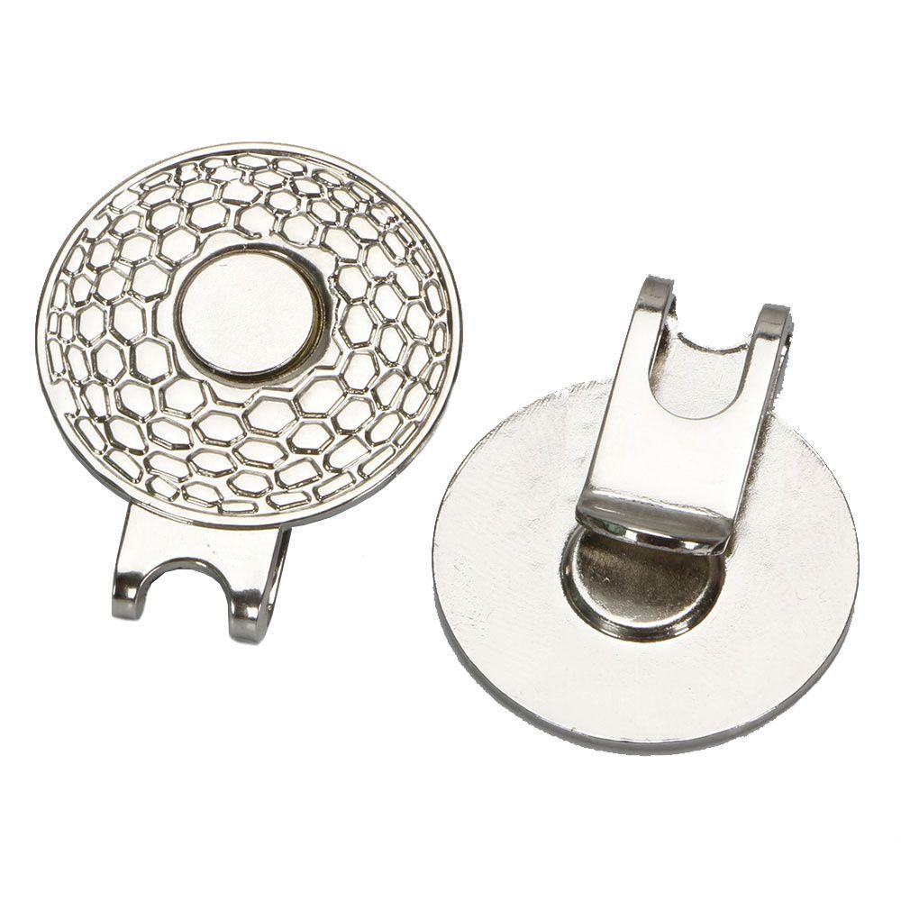 Ball Marker Holder Metal Golf Marker Golf Hat Clip Golf Ball Marker Magnetic Cap Clip Golf Cap Clip