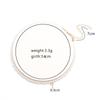 Personalized Simple Fashion Pearl Necklace Collarbone Chain Pearl Pendant Sweater Chain Jewelry