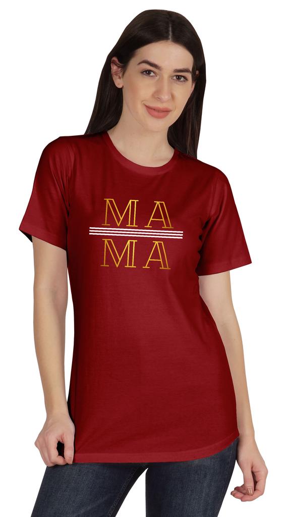 Inkmeso Mama Graphic Tshirt Short Sleeve Women Cotton Tee Casual Blouse