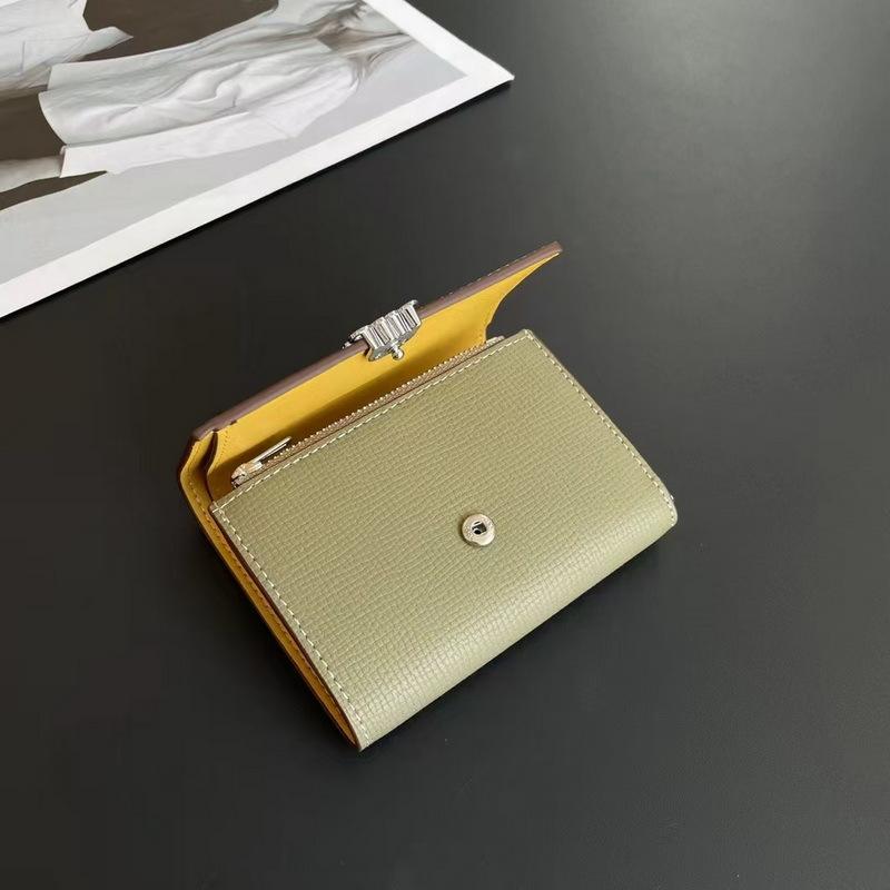 Новый женский кошелек из натуральной кожи с рисунком пальмы, кожаный короткий дизайн, модный трехслойный ажурный кошелек с цветочным узором и перламутровым покрытием 12x9x3CM