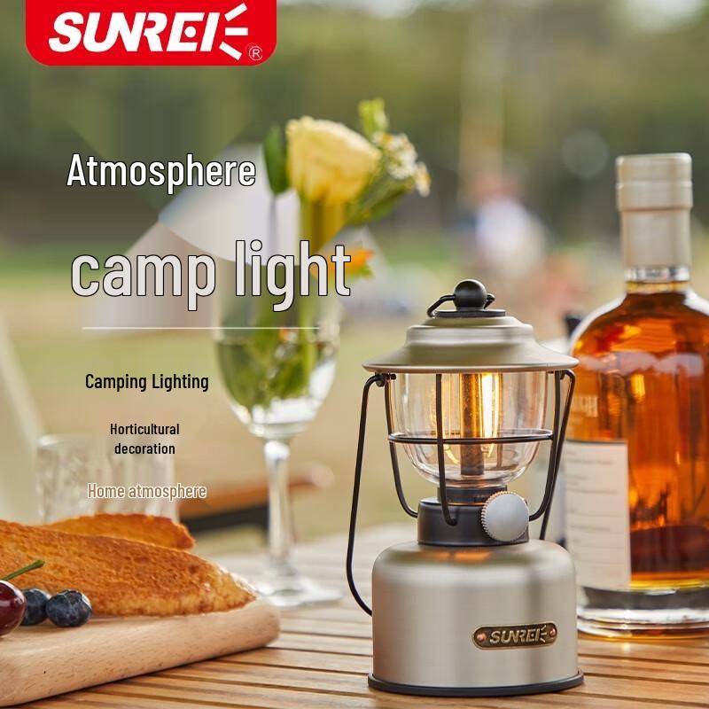 Sunrei Vintage LED Camping Lantern