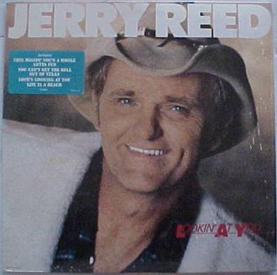 LP Record JERRY REED - Lookin' At You ST12492 Capitol Records 1986 US Folk Used