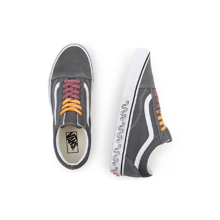 Vans Old Skool Uv Dreams Casual Low-Top Skate Shoes Unisex Sneakers Gray White VN0A5KRFB60