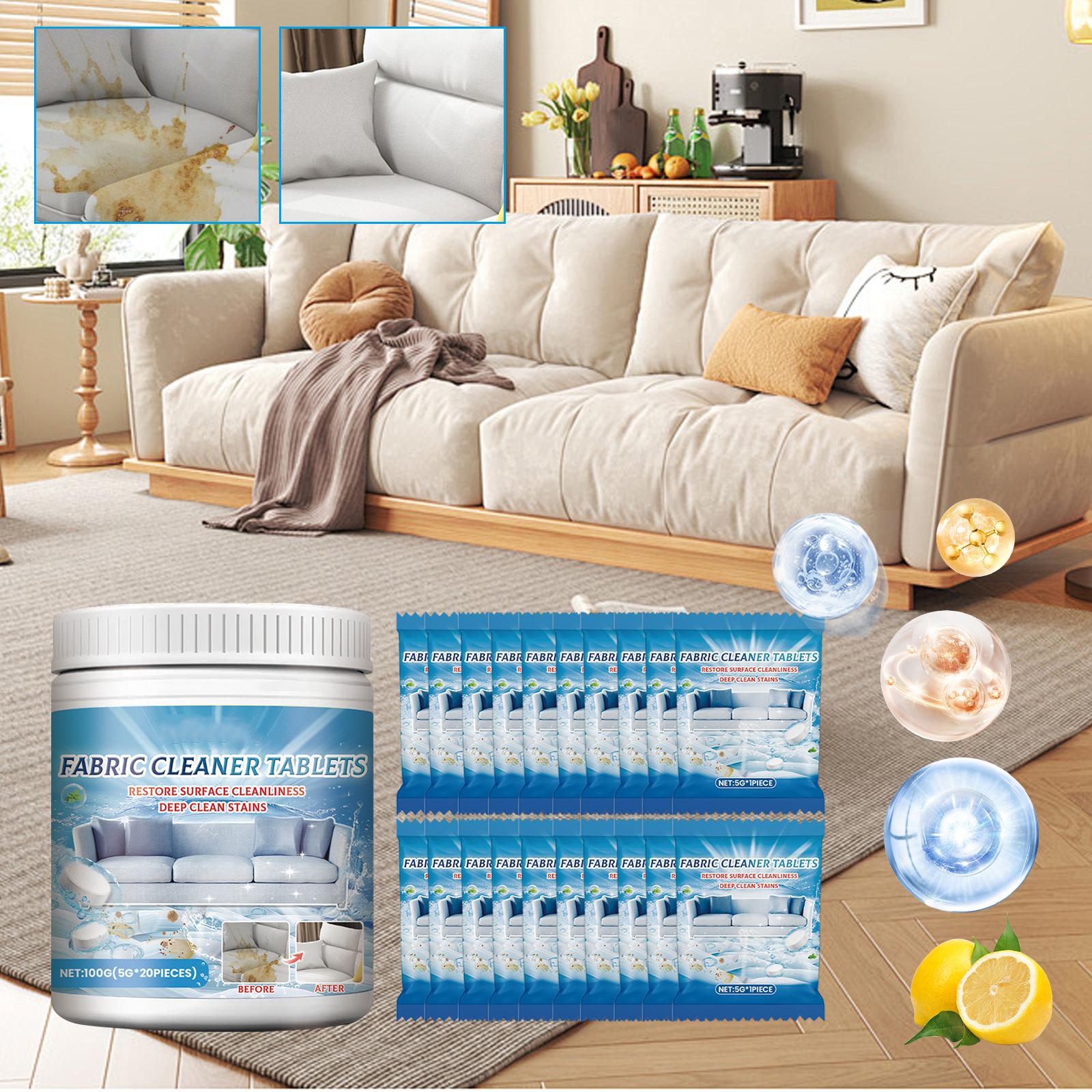 

Fabric Sofa Cleaning Sheets Multi Functional Cleaning For Leather And Fabric Sofas, Removing Mold, Stains, Maintaining, And Refurbishing 2ml One Size білий