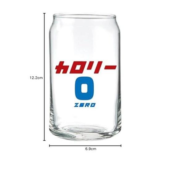 Interesting Tableware Calorie Zero Mood Can-Shaped Glass Collection Approximately 360ml Alcohol Lovers Gift Men Women Father Birthday Fathers Day Fun