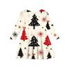 Girls' Princess Dress - Long Sleeve A-Line T-Shirt Dress Christmas Day