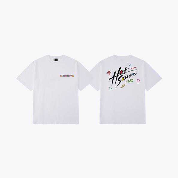 

Графічна футболка BABYMONSTER HOTSAUCE White M size