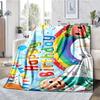 Coperta Stampata a Tema CoComelon - Perfetta per Divano, Letto, Viaggi e Uso Esterno | Lavabile in Lavatrice, Accogliente e Durevole.
