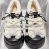 Winter Lolita Shoes Female Fluffy Shoes Plus Plush Student Cute Japanese Soft Girl Soft Cute LOLita Leather Shoes