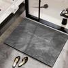 Luxury Diatomaceous Earth Bathroom Floor Mat: Absorbent, Quick-Drying, Dirt-Resistant, Non-Slip