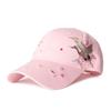 Baixiaoyuan Chinese Style Hat Men's Women's Baseball Caps China-Chic Crane Embroidered Big Brim Sun Visor