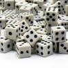 100pcs 8mm Mini Dice Square Angle Points Assorted Colors Durable Party Game Accessories for Tabletop Point Games Casino JXB