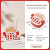Leak-Proof Cartoon Bento Box with Creative French Fries, Fried Chicken, and Rice – Microwaveable Lunch Box for Students and Office Workers