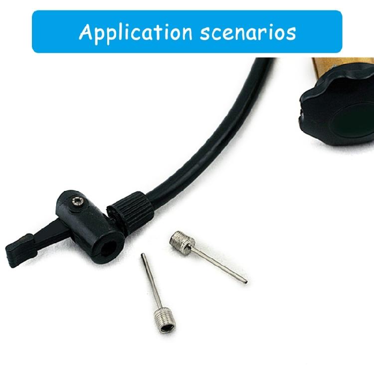 Bicycles Air Valves Adapter Inflatable Needle Nozzle Bike Air Valves Adapter Pump Accessories For Football Bicycles