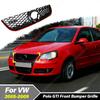 For Volkswagen Polo GTI 2005 2006 2007 2008 2009 Automobile Front Air Intake Grille Water Tank Protective Cover Decoration Kit