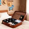 Watch Roll Travel Case Watch Storage and Organizer-Secure Storage with Innovative Removable Pillows & Solid Watch Organizer
