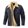 Men's Autumn Jacket, Youth Plus Size Casual Plus Velvet Jacket, Men's Overalls